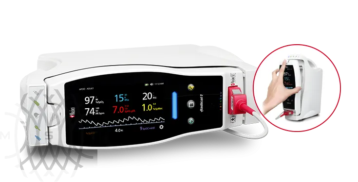 Masimo Radical 7 пульсоксиметр с многоразовым датчиком Red