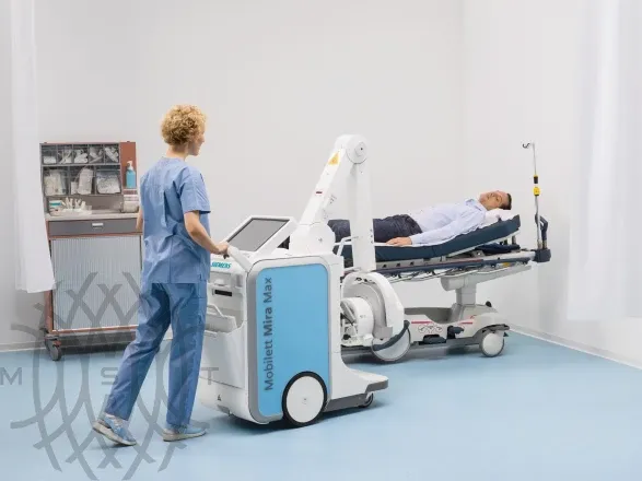 Палатный цифровой рентгеновский аппарат Siemens Mobilett Mira Max