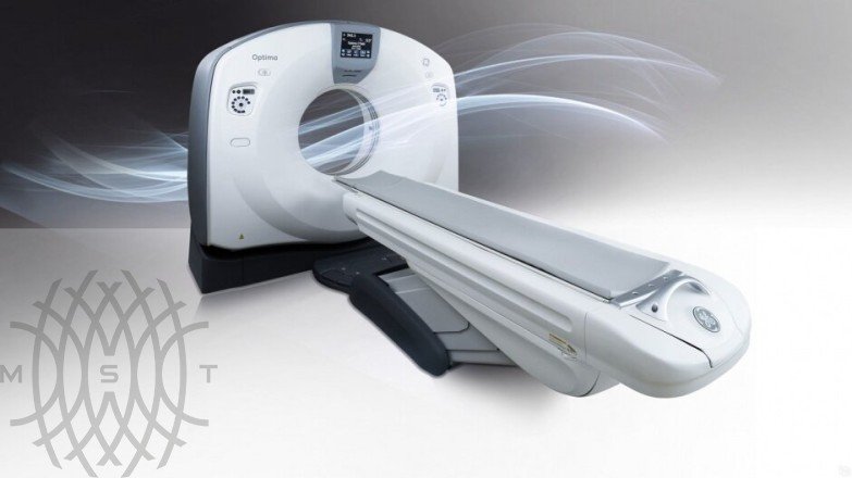 GE HealthCare Optima CT660 компьютерный томограф